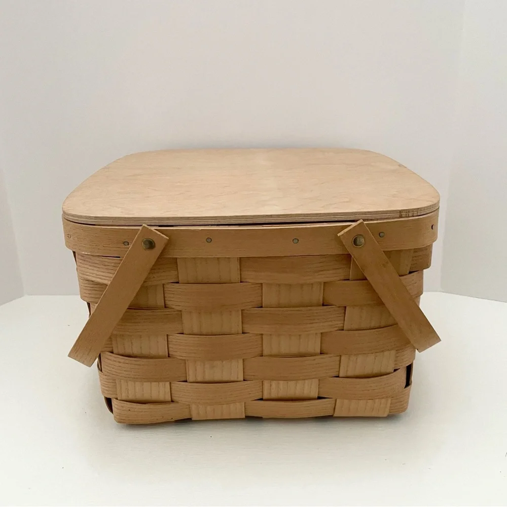 RARE DOUBLE PIE CARRIER BASKET-USED TWICE - Picture 6 of 9